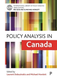 Enlarge image Cover: Policy Analysis in Canada - Policy Press