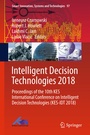 Cover: Intelligent Decision Technologies 2018 - Springer