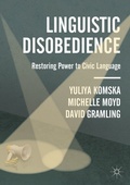 Cover: Linguistic Disobedience - Palgrave Macmillan