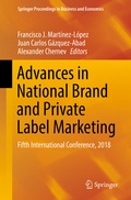 Cover: Advances in National Brand and Private Label Marketing - Springer