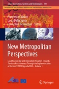 Cover: New Metropolitan Perspectives - Springer