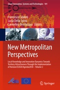 Cover: New Metropolitan Perspectives - Springer