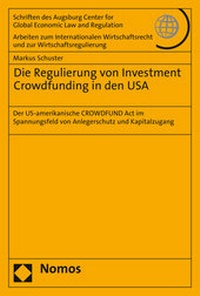 Abbildung von: Die Regulierung von Investment Crowdfunding in den USA - Nomos