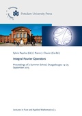 Cover: Integral Fourier Operators - Universit&auml;tsverlag Potsdam