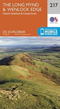 Abbildung von: The Long Mynd & Wenlock Edge - Ordnance Survey