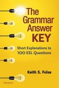 Cover: The Grammar Answer Key - The University of Michigan Press