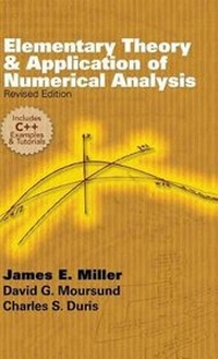 Enlarge image Cover: Elementary Theory and Application of Numerical Analysis - Dover Publications
