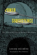 Cover: Power and Subsistence - McGill-Queen's University Press