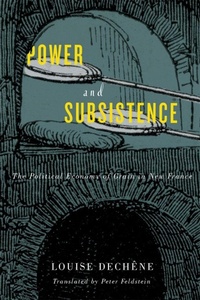 Enlarge image Cover: Power and Subsistence - McGill-Queen's University Press