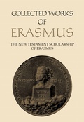 Cover: Collected Works of Erasmus - University of Toronto Press