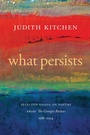Cover: What Persists - Georgia Review Books