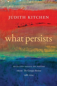 Enlarge image Cover: What Persists - Georgia Review Books