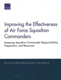 Cover: Improving the Effectiveness of Air Force Squadron Commanders - RAND
