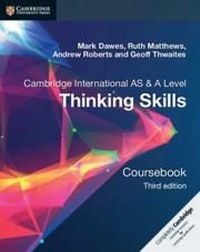 Abbildung von: Cambridge International AS/A Level Thinking Skills Coursebook - Cambridge University Press