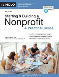 Enlarge image Cover: Starting & Building a Nonprofit - NOLO