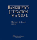 Abbildung von: Bankruptcy Litigation Manual - Wolters Kluwer Law & Business