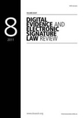 Cover: Digital Evidence and Electronic Signature Law Review: Volume 8 - Pario Communications Limited