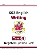 Cover: KS2 English Year 4 Writing Targeted Question Book - Coordination Group Publications Ltd (CGP)