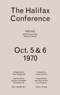 Cover: The Halifax Conference - Projectile Publishing Society