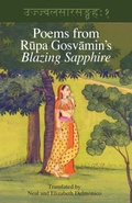 Cover: Poems from Rupa Gosvamin's Blazing Sapphire - Blazing Sapphire Press