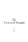 Cover: TT: T-r-a-i-n of Thought - Edge Press