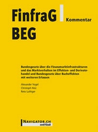 Abbildung von: FinfraG/BEG Kommentar - Orell Füssli Verlag