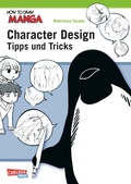 Cover: How To Draw Manga: Character Design - Tipps und Tricks - Carlsen Manga