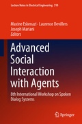 Cover: Advanced Social Interaction with Agents - Springer
