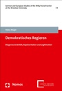 Cover: Demokratisches Regieren - Nomos