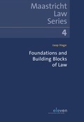 Cover: Foundations and Building Blocks of Law - Eleven International Publishing