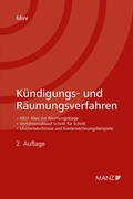 Cover: K&uuml;ndigungs- und R&auml;umungsverfahren - Manz