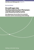Cover: Grundfragen des liechtensteinischen Personen- und Gesellschaftsrechts - Helbing & Lichtenhahn