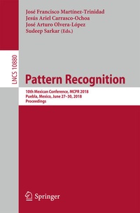 Enlarge image Cover: Pattern Recognition - Springer