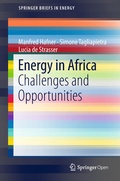 Cover: Energy in Africa - Springer