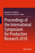 Cover: Proceedings of the International Symposium for Production Research 2018 - Springer