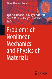Abbildung von: Problems of Nonlinear Mechanics and Physics of Materials - Springer