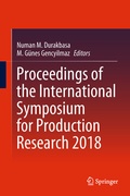 Cover: Proceedings of the International Symposium for Production Research 2018 - Springer