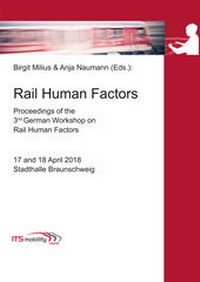 Enlarge image Cover: Rail Human Factors - ITS mobility e.V.