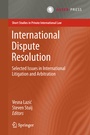 Cover: International Dispute Resolution - T.M.C. Asser Press