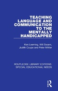 Cover: Teaching Language and Communication to the Mentally Handicapped - Routledge
