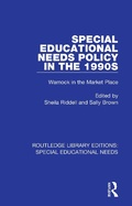 Cover: Special Educational Needs Policy in the 1990s - Routledge