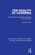 Cover: The Quality of Learning - Routledge