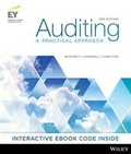 Cover: Auditing - A Practical Approach, 3rd Edition Print and Interactive E-Text - Wiley