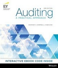 Enlarge image Cover: Auditing - A Practical Approach, 3rd Edition Print and Interactive E-Text - Wiley