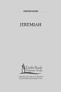 Cover: Jeremiah Study Guide - Liturgical Press