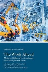 Enlarge image Cover: The Work Ahead - Council on Foreign Relations Press