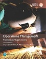 Cover: Operations Management: Processes and Supply Chains plus Pearson MyLab Operations Management with Pearson eText, Global Edition - Pearson Education Limited