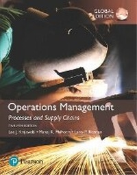 Enlarge image Cover: Operations Management: Processes and Supply Chains plus Pearson MyLab Operations Management with Pearson eText, Global Edition - Pearson Education Limited