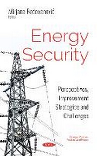 Enlarge image Cover: Energy Security - Nova Science Publishers Inc
