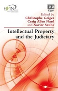 Cover: Intellectual Property and the Judiciary - Edward Elgar Publishing